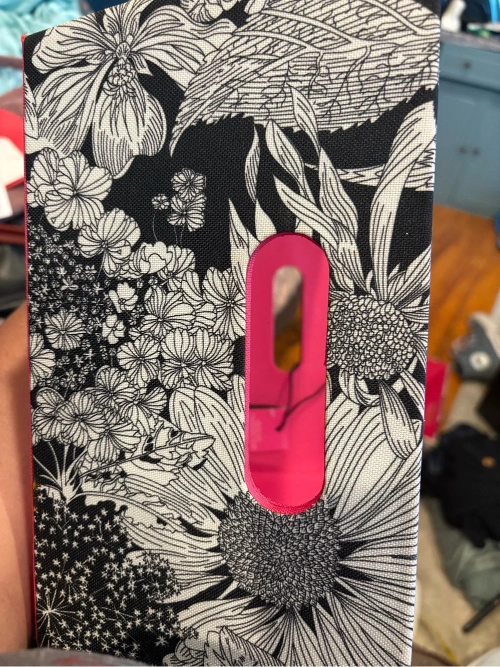 Target Hot Pink Tapered Bin Tag